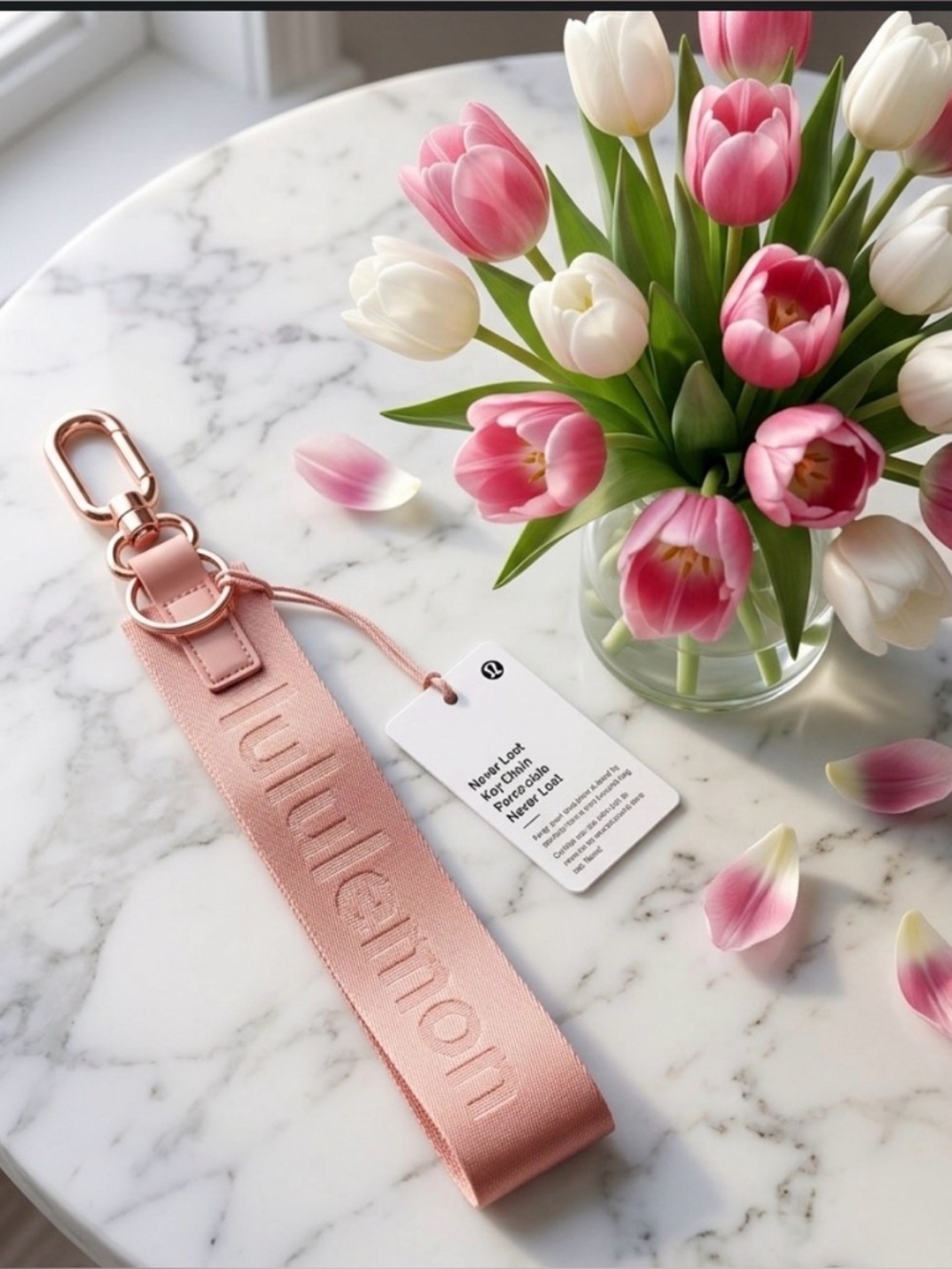 🆕 LULULEMON Never Lost Keychain- NWT